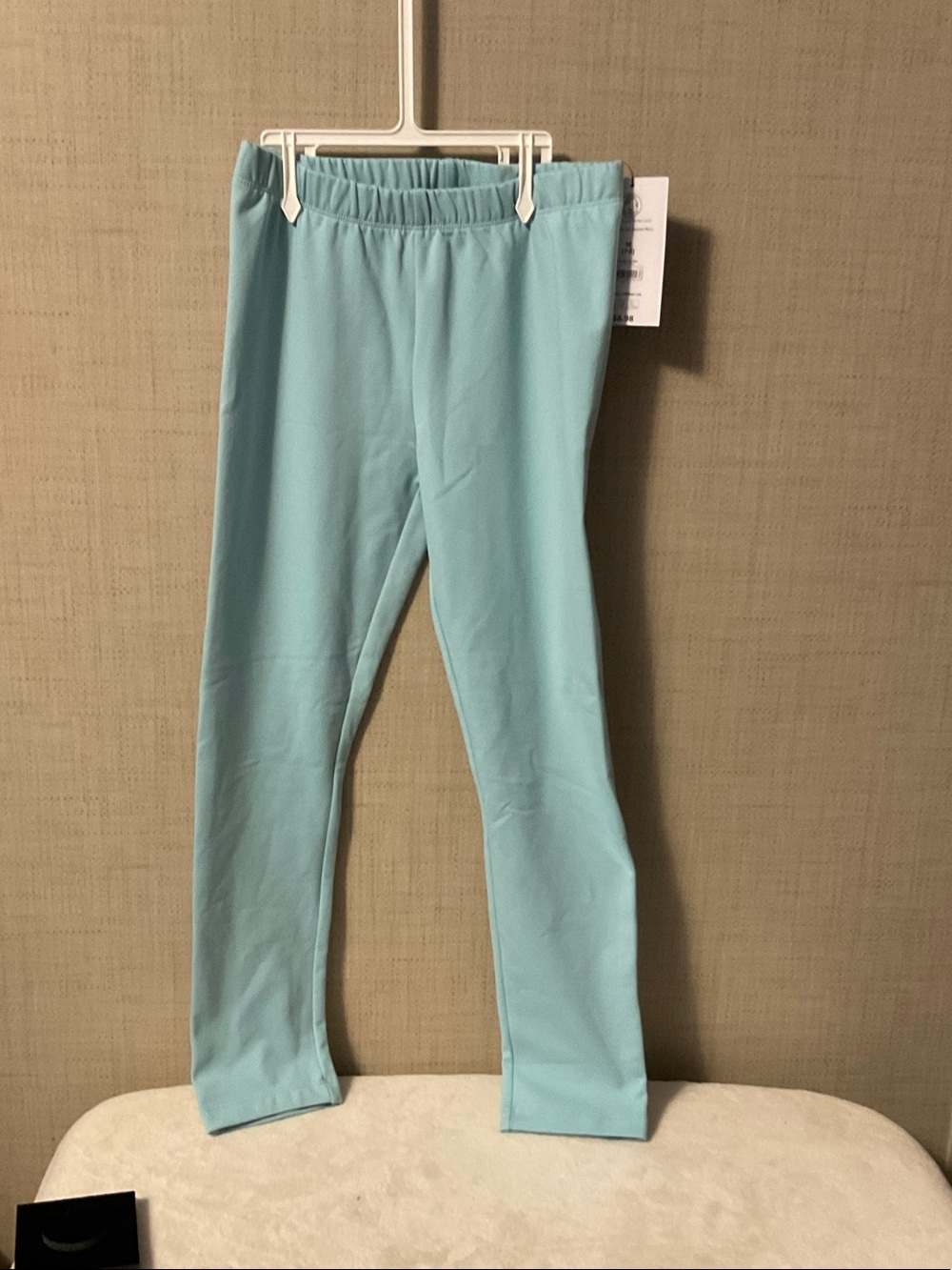 Athletic Works Light Blue Girls Stretch Leggings